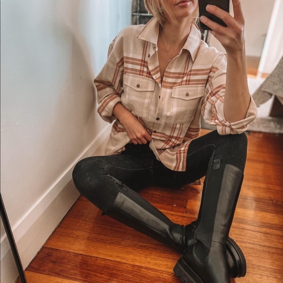 Spell Basecamp Flannel in Musk - Picture 10 of 15